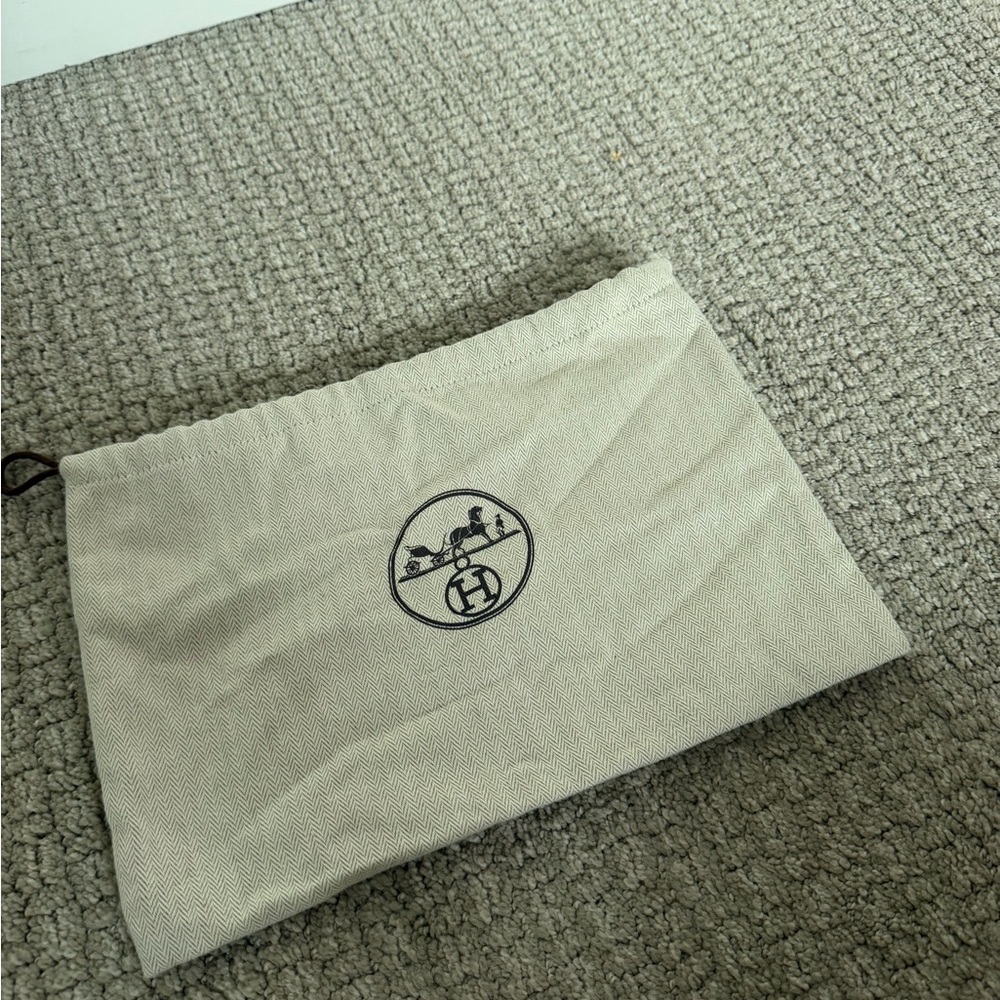 Hermes dust bag from belt